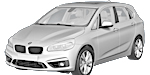 BMW F45 B1D0D Fault Code